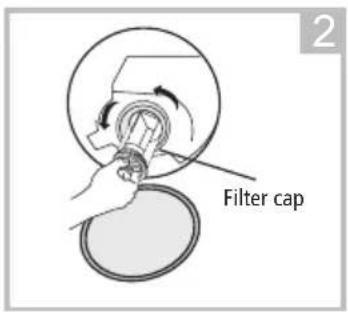 2 Filter cap