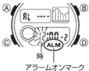 CASIO Baby-G BGD-180 - セット状態にする - 1