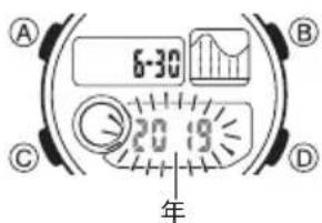 CASIO Baby-G BGD-180 - セット状態に切り替える - 1