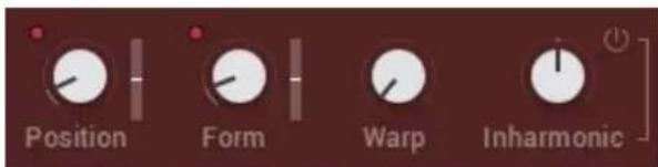 Position Form Warp Inharmonic