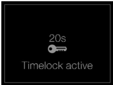20s Timelock active