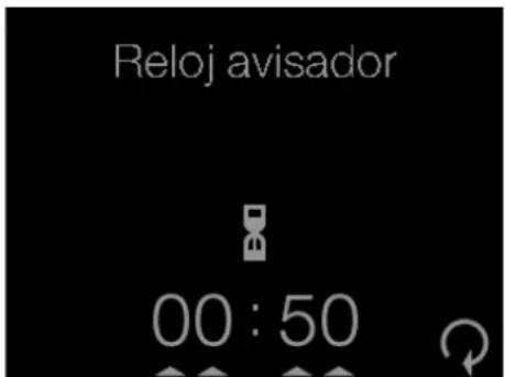 Reloj avisador 00:50