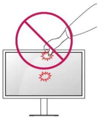 LG 27MD5KLP - Bewegen und Anheben des Monitors - 2