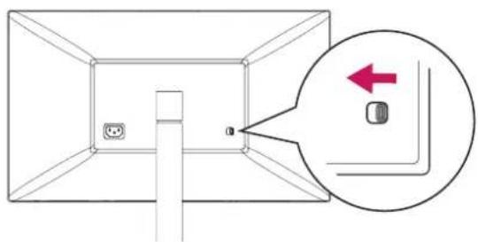 LG 27MD5KLP - Abnehmen des Standfußes - 2
