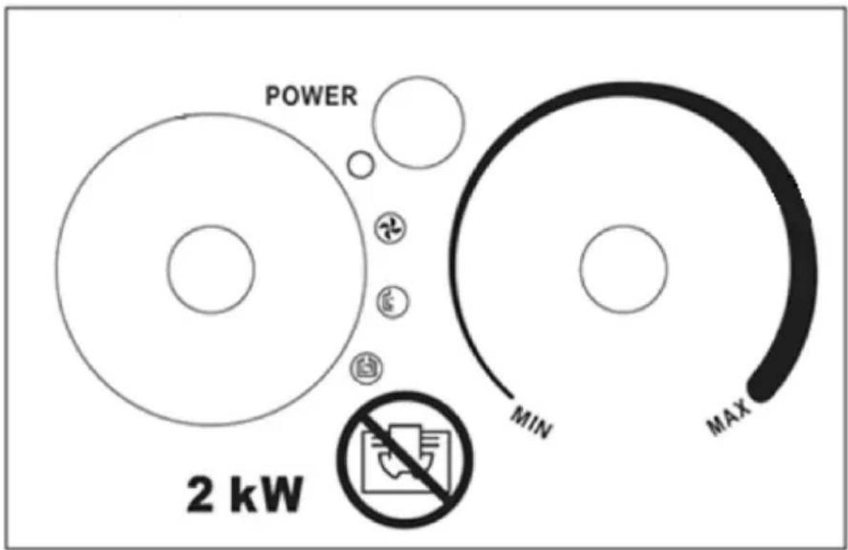 POWER 2 kW MIN MAX