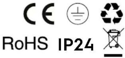 CE RoHS IP24