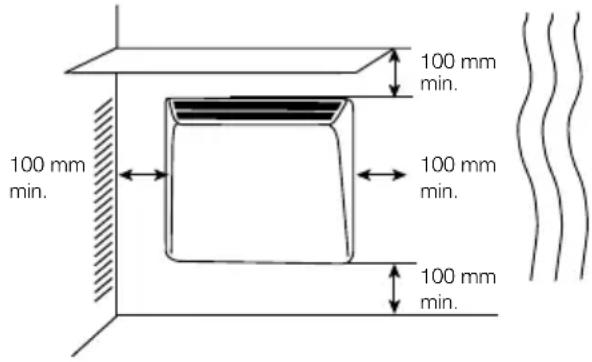 ELECTROLUX ECH/AG2-1000 3BE EEC - Recommended installation - 1