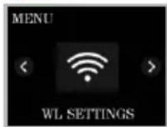 MENU WL SETTINGS
