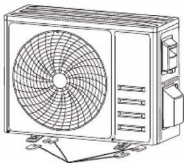 GRUNDIG GRFPO 070 - Step 3: Fix outdoor unit - 1