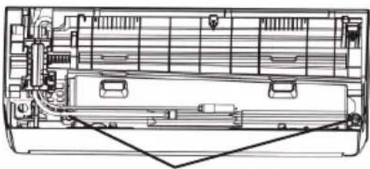 GRUNDIG GRFPO 070 - Шаг 5. Подсоедините дренажный шланг - 1