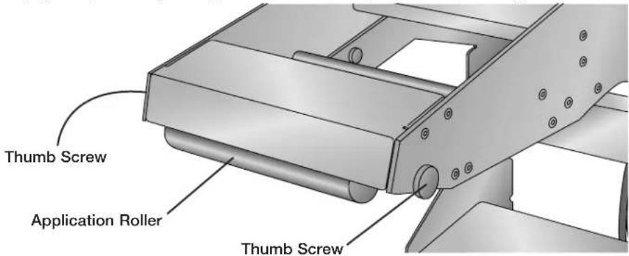 Thumb Screw Application Roller Thumb Screw