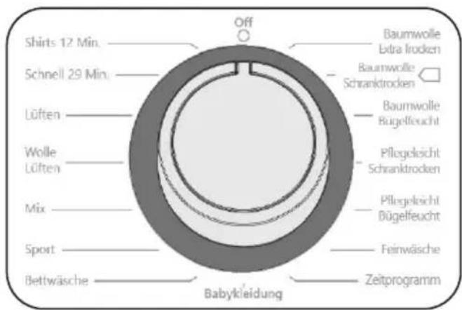 Shirts 12 Min. Schnell 29 Min. Lüften Wolle Lüften Mix Sport Bettwäsche Off Baumwolle Extra trocken Baumwolle Schranktrocken Baumwolle Bügelfeucht Pflegelecht Schranktrocken Pflegelecht Bügelfeucht Feinwäsche Zeitprogramm Babykleidung