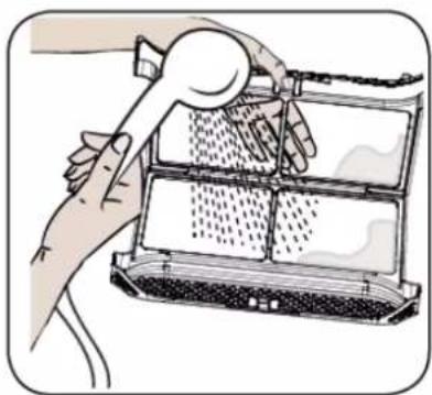 Heinner HHPD-V10T2KA++ - Cleaning the lint filter - 2