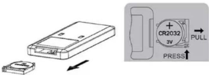 Clas Ohlson DF-AF2830C - Fjernkontrollens batteri - 1