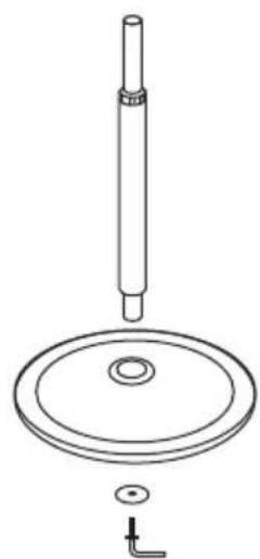 Clas Ohlson FS40-16JA - Jalkaosan asentaminen - 1