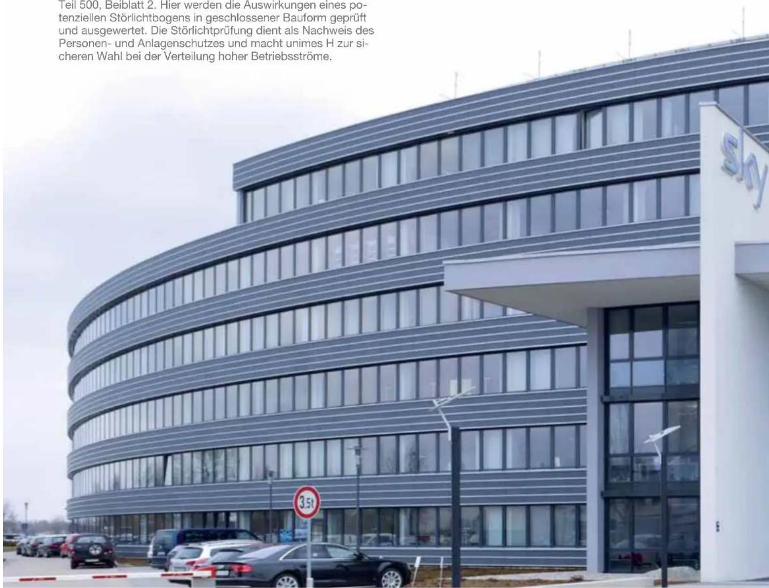Teil 500, Beiblatt 2. Hier werden die Auswirkungen eines potenziellen Störlichtbogens in geschlossener Bauform geprüft und ausgewertet. Die Störlichtprüfung dient als Nachweis des Personen- und Anlagenschutzes und macht unimes H zur sicheren Wahl bei der Verteilung hoher Betriebsströme.