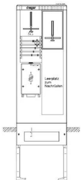 Leerplatz zum Nachrüsten