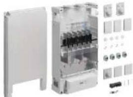 HAGER ZAX006 - Hausanschlusskasten, Baureihe K12, 2x3 NH00, Standardausführung - 1