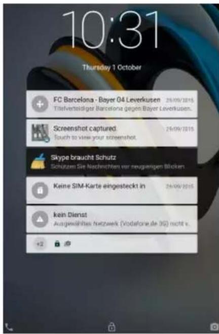 10:31 Thursday 1 October FC Barcelona - Bayer 04 Leverkusen 26/09/2015 Titelfverteidiger Barcelona gegen Bayer Leverkusen. Screenshot captured 26/09/2015 Touch to view your screenshot. Skype braucht Schutz Schutzen Sie nachrichten vor neugemigen Blicken. Keine SIM-Karte eingesteckt in 26/09/2015 kein Dienst Ausgewählte Netzwerk (Vodafone.de 3G) nicht v.