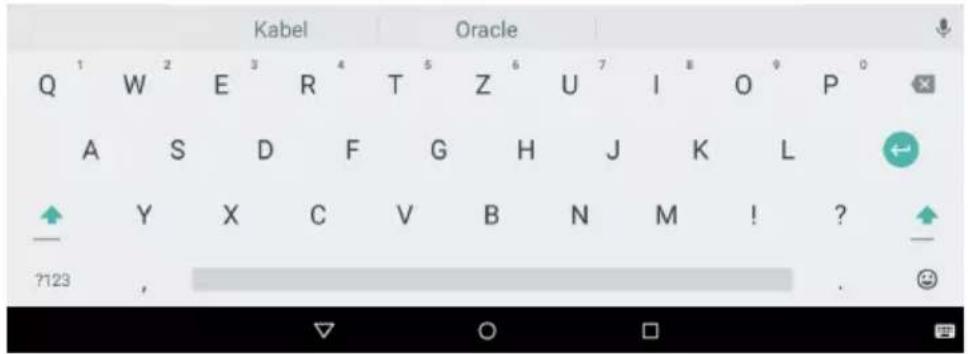 XORO TelePAD 10A3 4G - Virtuelle Tastatur - 1