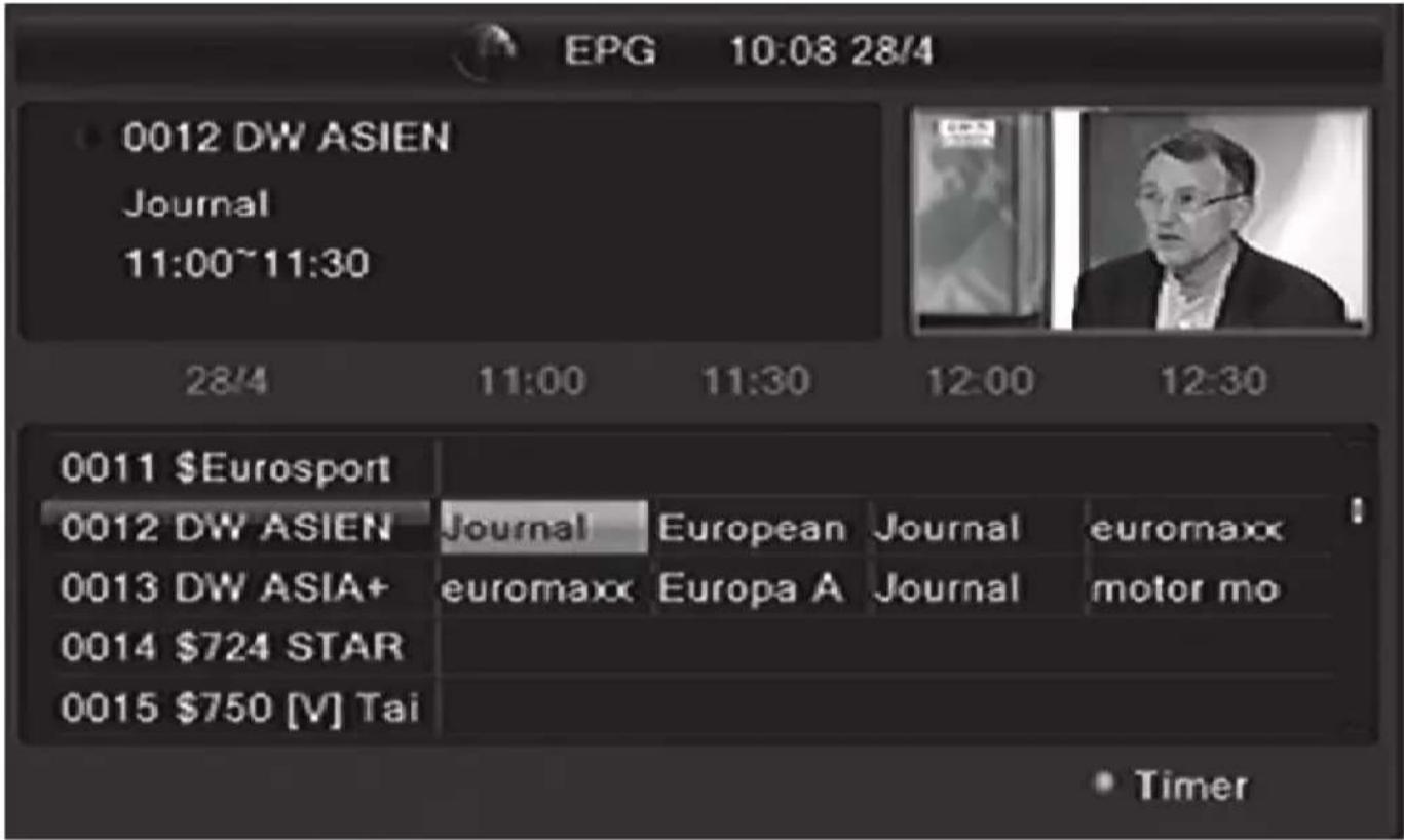 EPG 10:08 28/4 0012 DW ASIEN Journal 11:00~11:30 28/4 11:00 11:30 12:00 12:30 0011 $Eurosport 0012 DW ASIEN Journal European Journal euromaxx 0013 DW ASIA+ euromaxx Europa A Journal motor mo 0014 $724 STAR 0015 $750 [V] Tai Timer