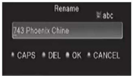 Rename abc 743 Phoenix Chine • CAPS • DEL • OK • CANCEL