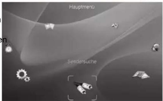 Hauptmenu Sendersuche