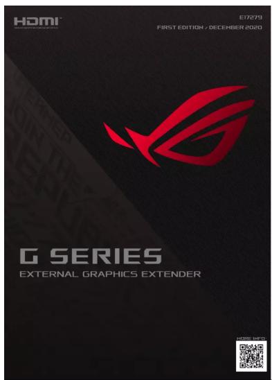 HOMI® G SERIES EXTERNAL GRAPHICS EXTENDER E17279 FIRST EDITION / DECEMBER 2020