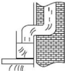 PKM BS38-60 AWPH - Installation: one way valve / extractor hood - 1