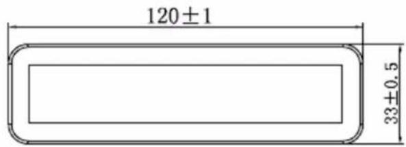 120±1 33±0.5