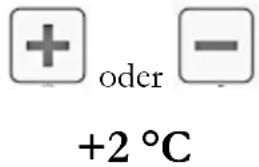 +oder +2 °C
