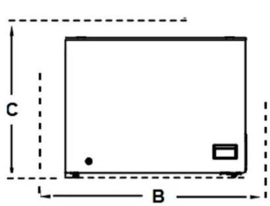 C B