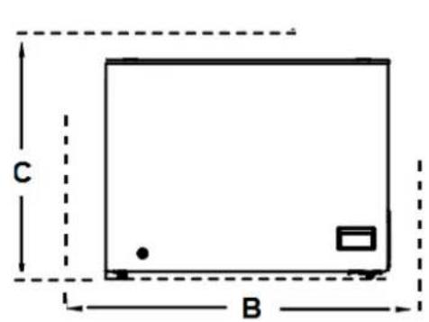 C B