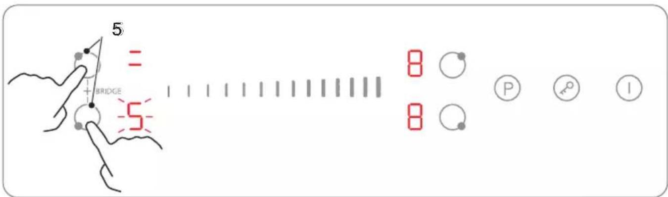 5 = + BRIDGE 5 8 ○ 8 ○ ① ② ①