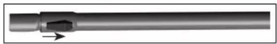 BEKO BKS 1226 - Attaching/removing the telescopic tube - 1