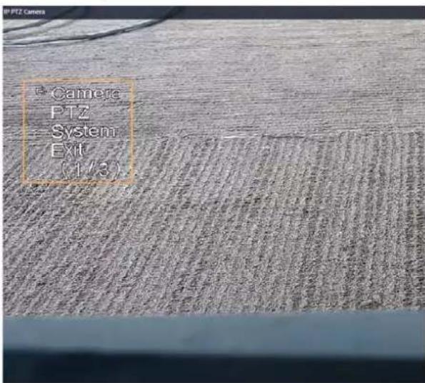 IP PTZ Camera Camera PTZ System EXIT (1/3)