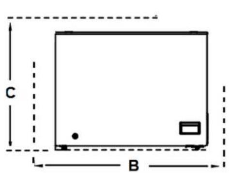 C B