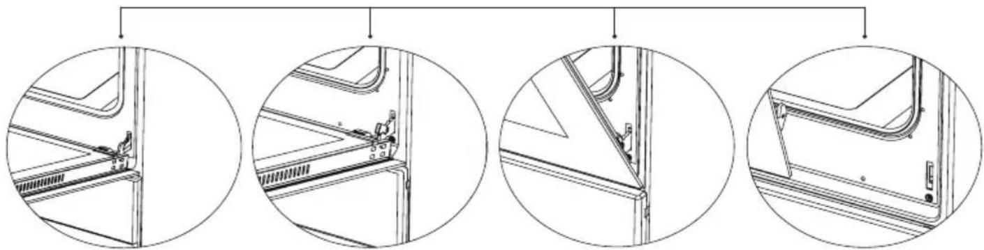 PKM F7-2SQ - Cleaning And Mounting Oven Door - 3