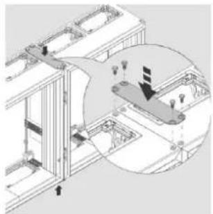 HAGER FS21E - Schrank-Schrank-Verbindung, 2 Schränke nebeneinander - 5