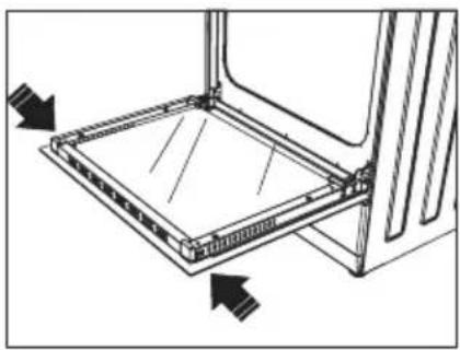 Respekta SH1000-33 - Cleaning And Maintenance Of The Oven's Front Door Glass - 1