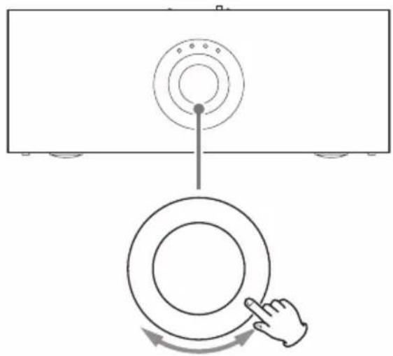 TEAC WS-A70 - Turn the Control Dial until the item to set is shown in the middle of the display. - 1