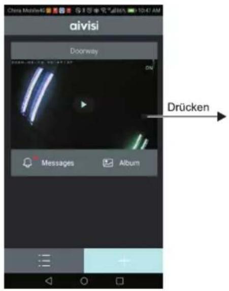 China Mobile4G 10:47 AM aivisi Doorway Drücken Messages Album