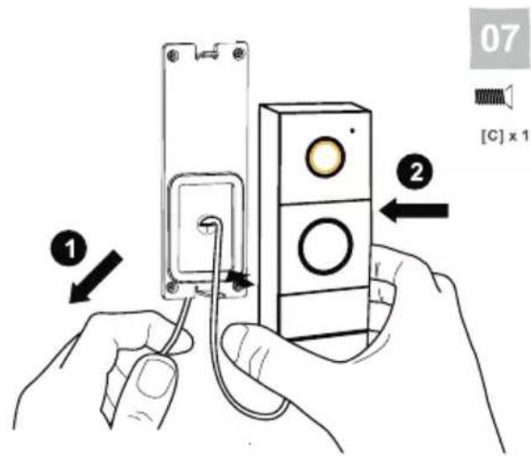 Elektrischer Türöffner Netzteil Schwarz Rot [01]