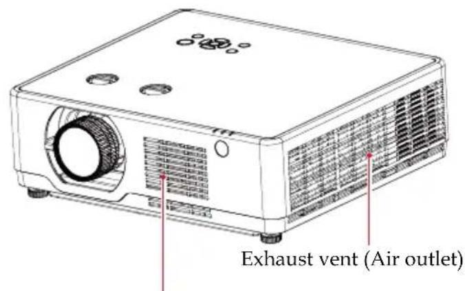 Exhaust vent (Air outlet)