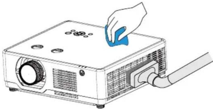 RICOH PJ WUL6670 - Clean casing of your projector - 1