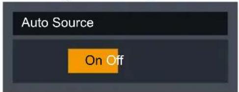 Auto Source On Off