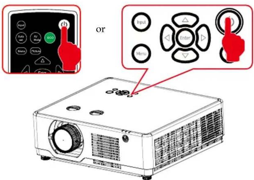 or Input Auto set AV Mode ECO Menu Picture Enter Input Enter Menu