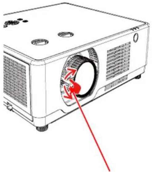 RICOH PJ WUL6670 - Adjust the Projector Zoom function - 1