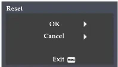 Reset OK Cancel Exit