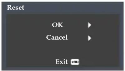 Reset OK Cancel Exit VM